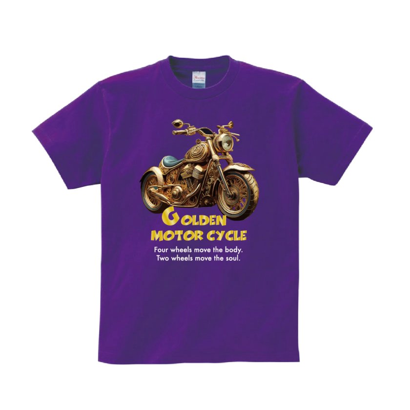 Tシャツ 半袖 】053 バイク 黄金 格言 アメリカン モーターサイクル 