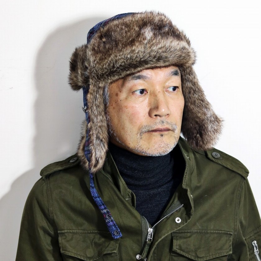 ファー キャップ フライトキャップ 飛行帽 秋 冬 防寒 イヤーフラップ