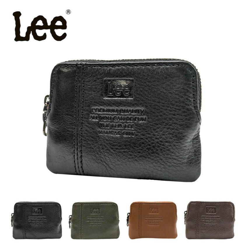 Lee】320-2110 小銭入れ コインケース 本革 レザー ファスナー