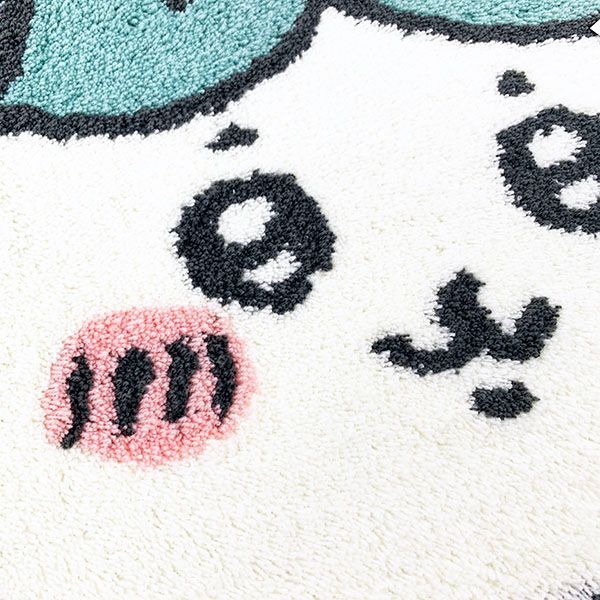 ちいかわ フロアマット ハチワレ インテリア 玄関 アクセントマット
