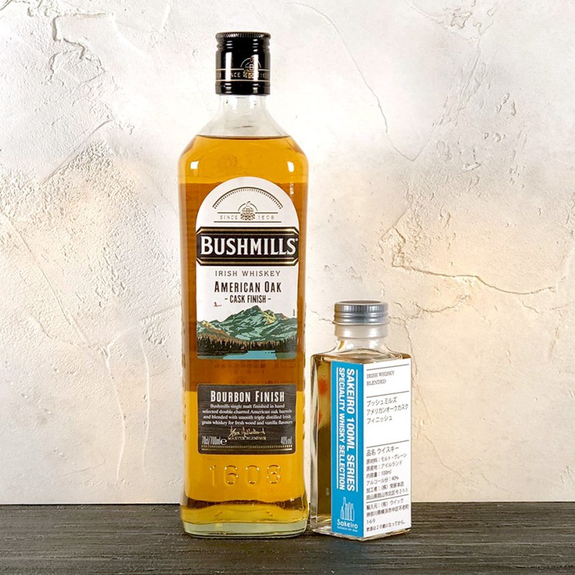 ブッシュミルズ アメリカンオーク カスク フィニッシュ 100ml 40