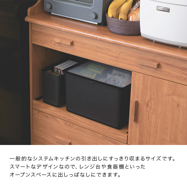 like-it ライクイット フタ付きストックケース 米びつ 16L[米櫃 ライス