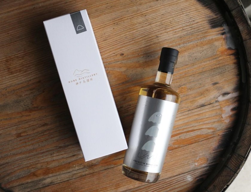 KOBE DISTILLERY 神戸蒸溜所 プレミアム国産ジン, スピリッツ, ガラス