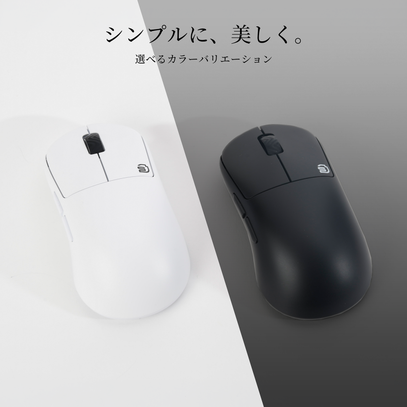 STORIA Gaming Mouse Kikyo ワイヤレス ゲーミングマウス ブラック 黒