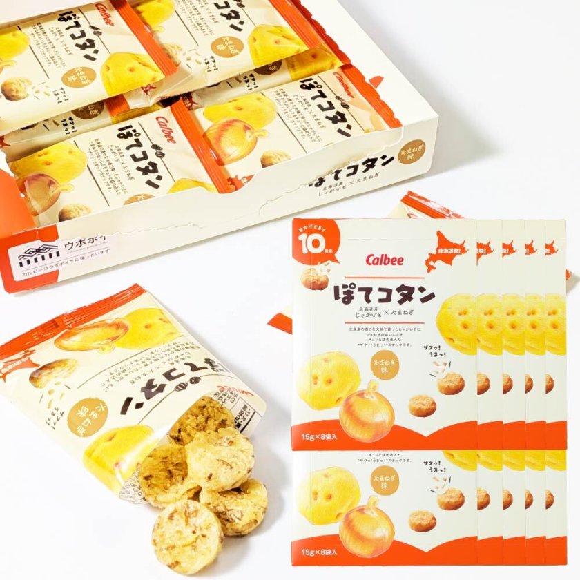 カルビー ぽてコタン (8袋入×12個) 1ケース スナック Calbee お菓子