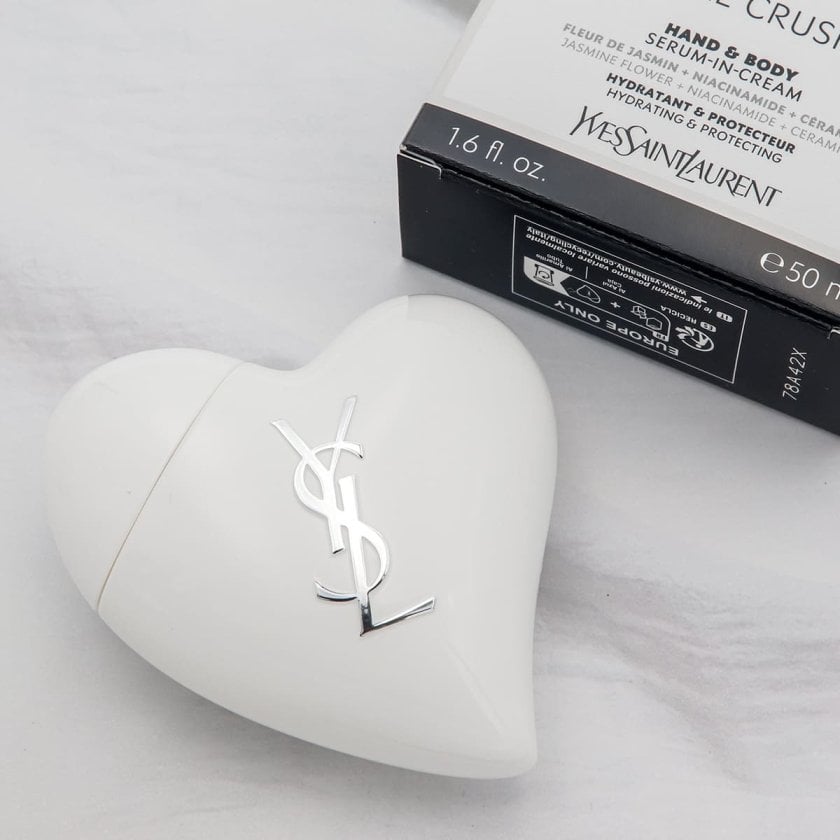 【新品未使用】 CARE CRUSH ハンド＆ボディ セラムインクリーム 名入可 YSL イヴサンローラン ケアクラッシュ セラムクリーム ハンド