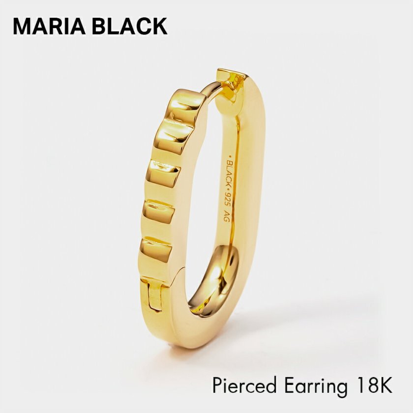 マリアブラック MARIA BLACK 100853YG ピアス Woods Huggie Pierced