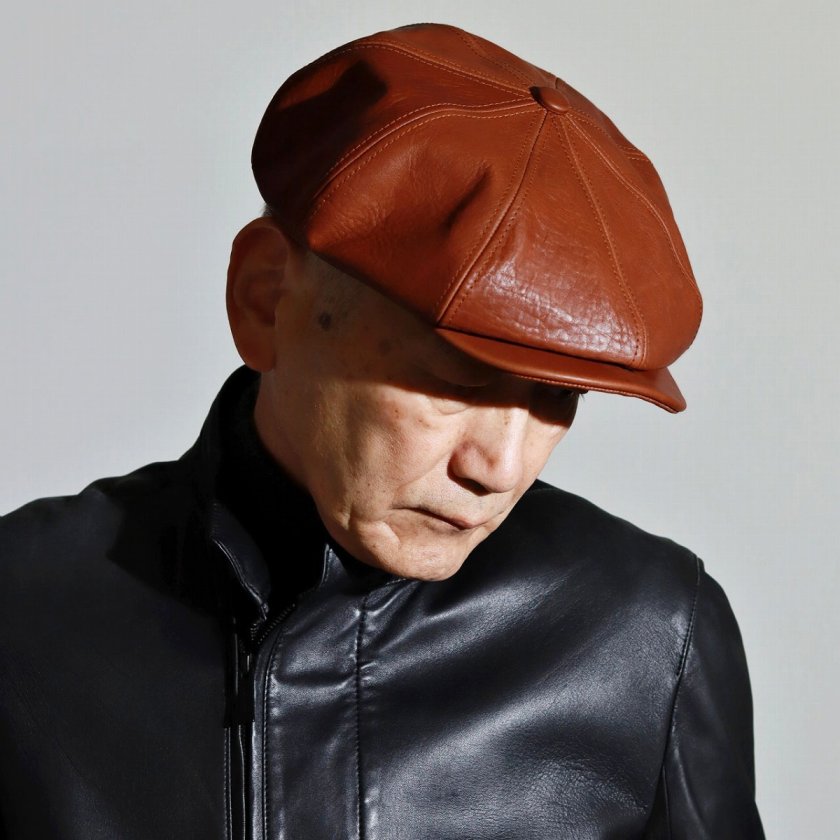 stetson レザー キャスケット 紳士帽 高級 ステットソン SHRINK