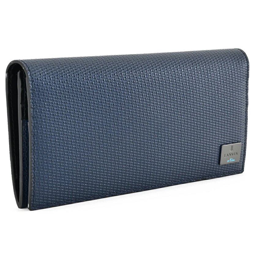 LANVIN en Bleu ネイビー 長財布 箱付き ランバンオンブルー 財布 長財布 紺(ネイビー) LANVIN en Bleu 581605