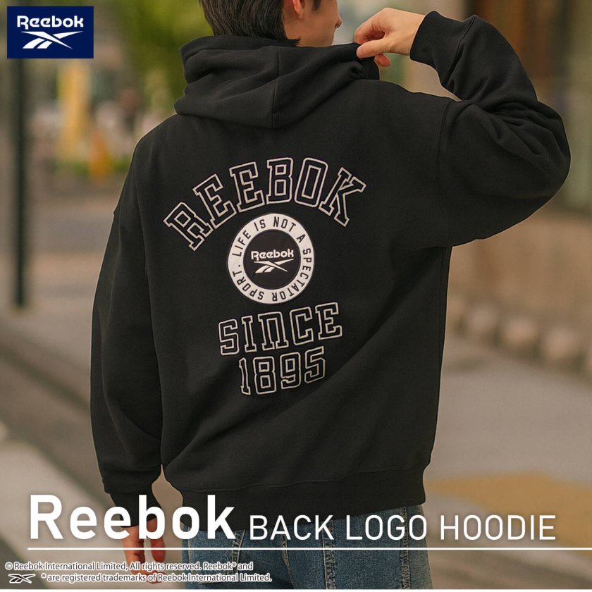 Reebok リーボック パーカー フーディー 長袖 メンズ レディース 春 秋 
