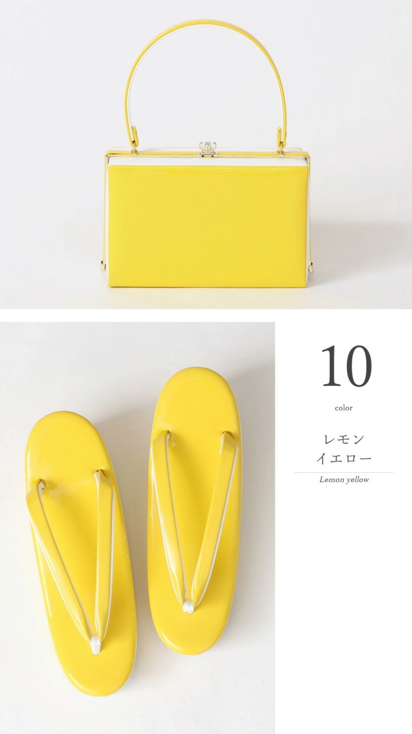 ハイヒール しょうが 草履バッグ セット (新品) #352