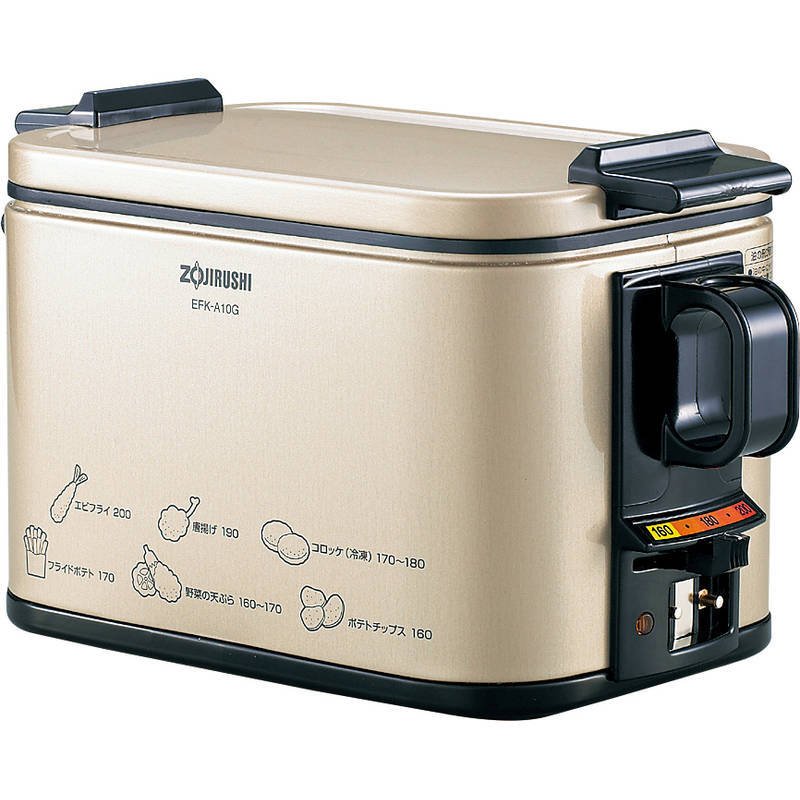 【新品未使用】ZOJIRUSHI 電気フライヤー あげあげ EFK-A10-TJ 象印 あげあげ 電気フライヤー EFK-A10G-TJ - 【ギフトとグルメの送食