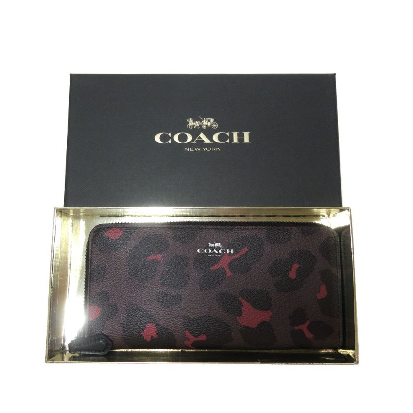 ○ギフトBOX付!!○ コーチ アウトレット COACH 財布 F39135 PVC ヒョウ 