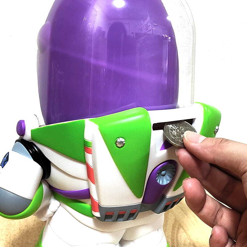 貯金箱 フィギュアバンク バズライトイヤー トイストーリー ピクサー