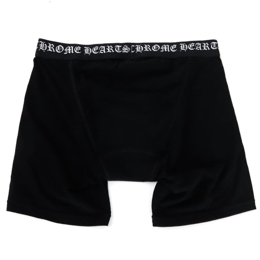 CHROME HEARTS ボクサー 下着 ブラック CHROME HEARTS クロムハーツ ボクサーパンツ ボクサーブリーフ ロング
