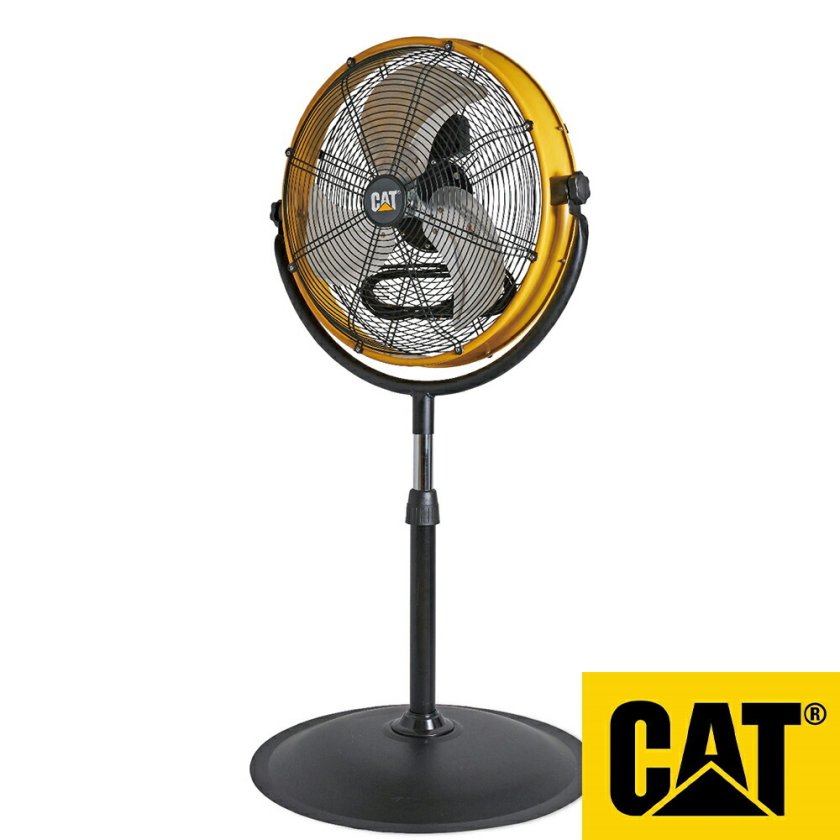 CAT フロアーファン 45cm スタンドタイプ 保証付き 工業扇風機 設置式