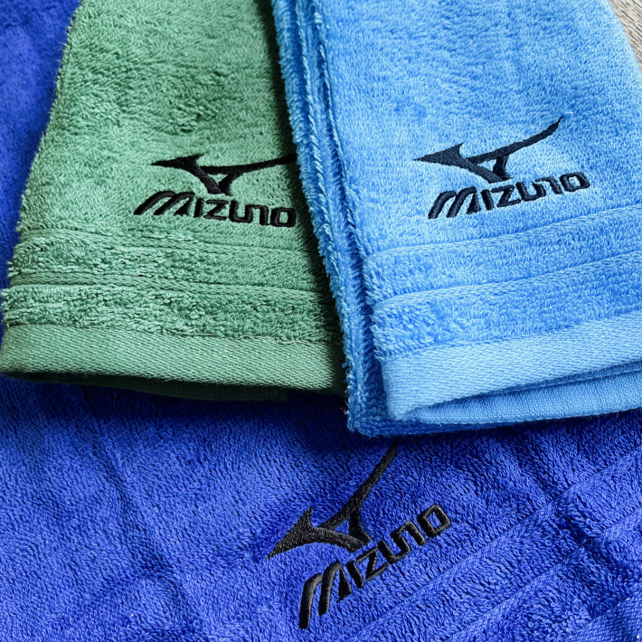 名入れ 刺繍】2026 Mizuno フェイスタオル 34×75cm《選べる スポーツ