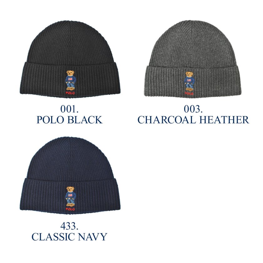 ニット帽 POLO RALPH LAUREN ポロ ラルフローレン ビーニー 正規品
