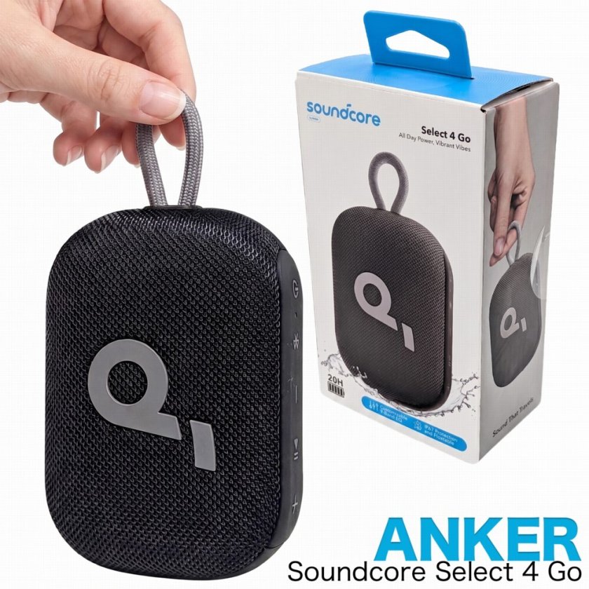 Anker Soundcore Select 4 Go A31X1011 Bluetoothスピーカー IP67 防塵