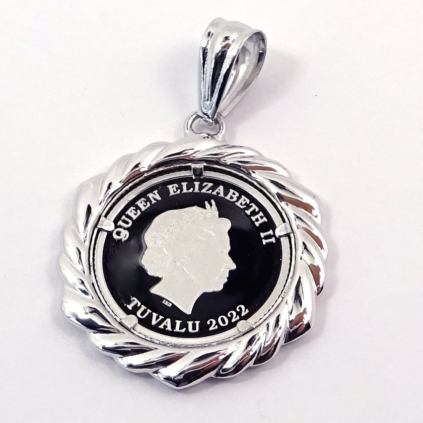 あなたと私の宝石箱] ツバルホースプラチナ9995 1/10oz 15DOLLARS 