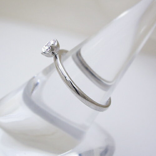 K18YG/PG/WG【0.5ct】一粒ダイヤモンドリング 指輪【6本爪】 ［SI