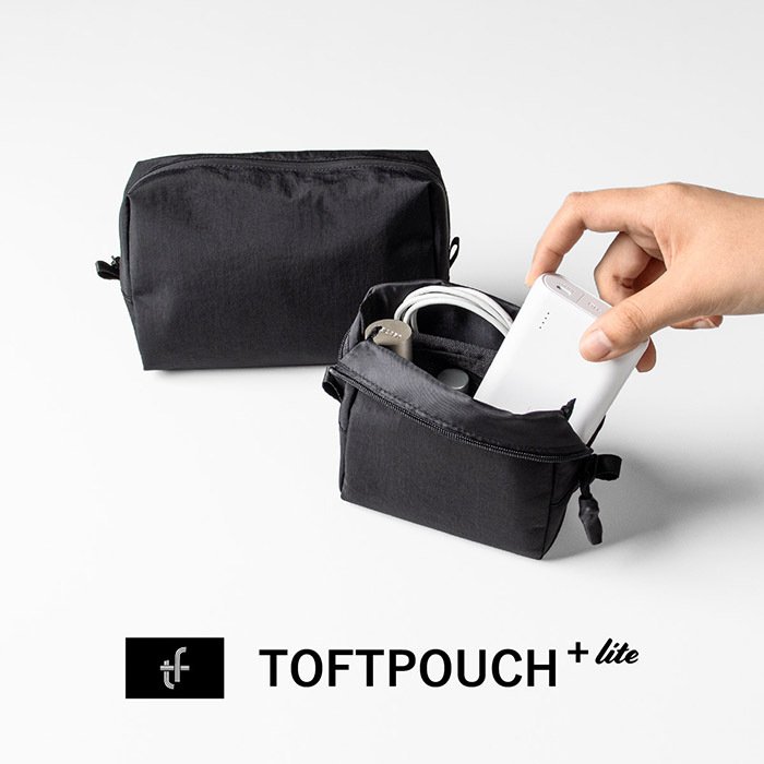 TOFT POUCH+lite（タフトポーチプラスライト）ガジェットポーチ メンズ 