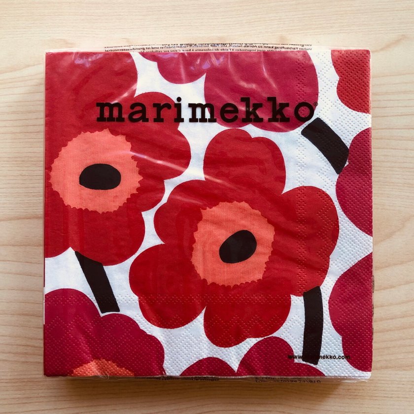マリメッコ marimekko ペーパーナプキン 紙ナプキン ランチサイズ 20枚