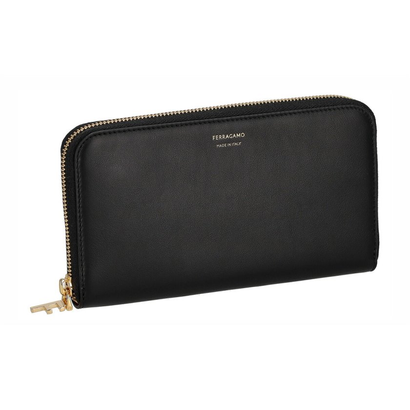 フェラガモ Ferragamo 財布 長財布 ラウンドファスナー長財布 小銭入れ 