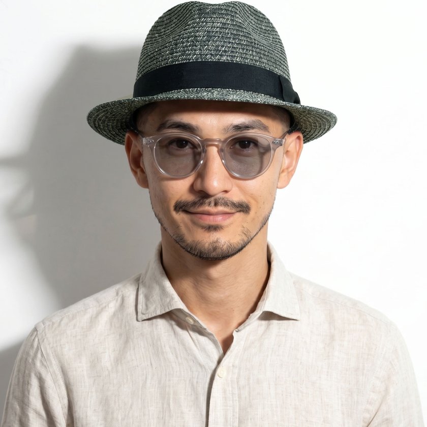 Sorbatti フェドーラ 麦わら帽子 Lサイズ ソルバッティ 中折れハット GALLIANO SORBATTI 帽子 ストローハット