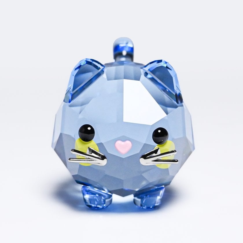 スワロフスキー SWAROVSKI クリスタルフィギュア Chubby Cats 3体