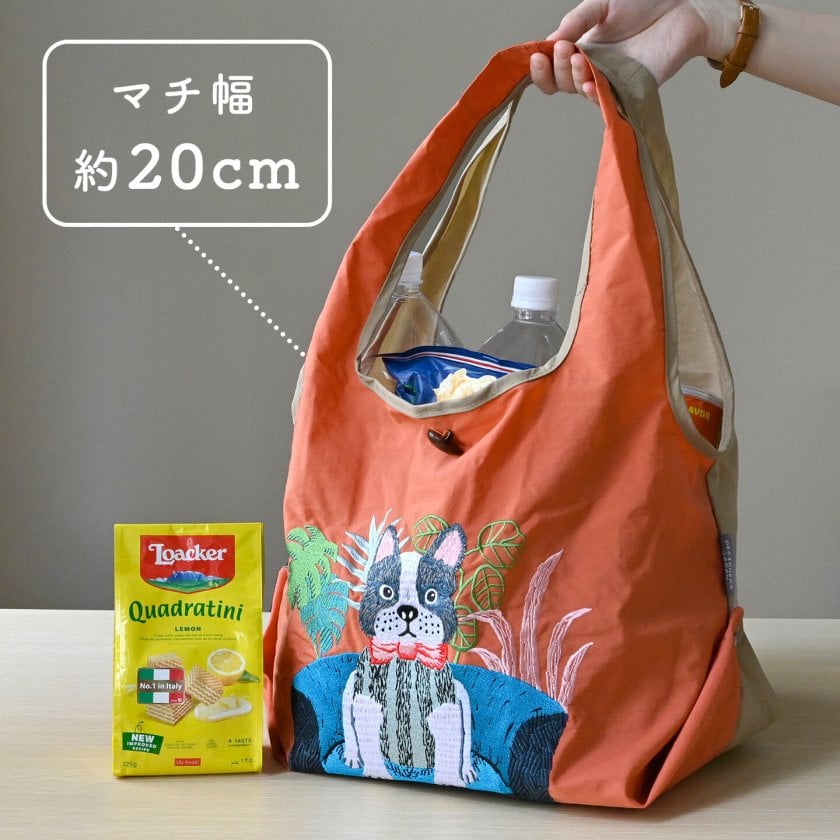 エコバッグ 刺繍 DESIGNERS JAPAN Si-shu 北村ハルコ トートバッグ