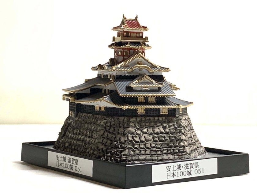 日本の城051 安土城 織田信長・滋賀県 お城コレクション 城コレ ケース