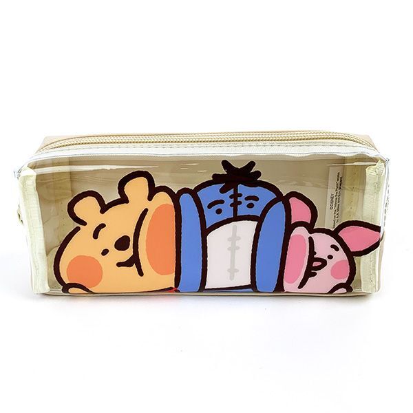 ディズニー BOXペンケース くまのプーさん クリア ペンポーチ 筆箱