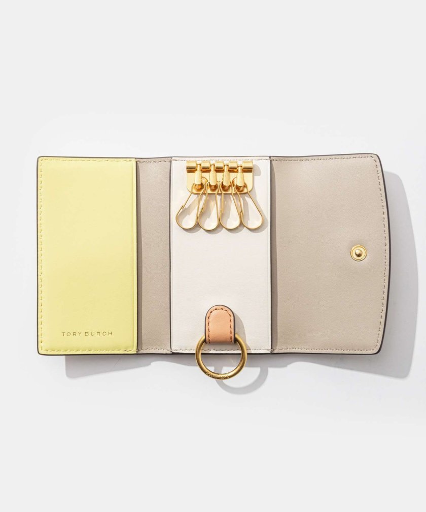 トリーバーチ TORY BURCH Robinson ロビンソン PEBBLED KEYCASE