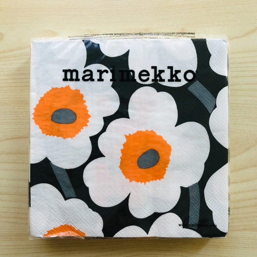 マリメッコ marimekko ペーパーナプキン 紙ナプキン ランチサイズ 20枚