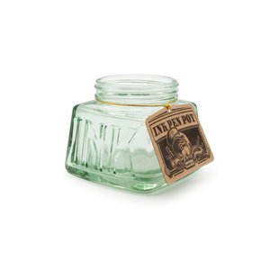 SUCK UK レトロな小物ペン入れ（ペン立て ガラス製）「Inkwell Desk
