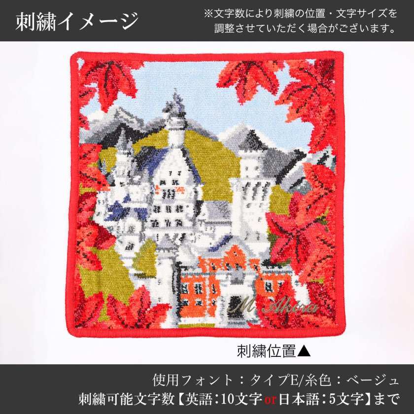 刺しゅう名入れ無料】フェイラー FEILER ハンカチ ハンドタオル 25cm