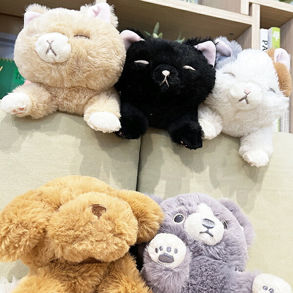 くたっとびより ミケネコ ミニクッション アームレスト
