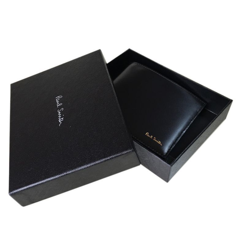 ポールスミス Paul Smith 財布 二つ折り財布 小銭入れなし 札入れ