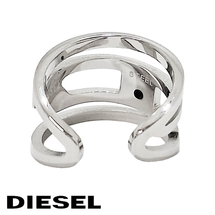 DIESEL ディーゼル メンズ 片耳用 イヤーカフ DX1532040 シルバー
