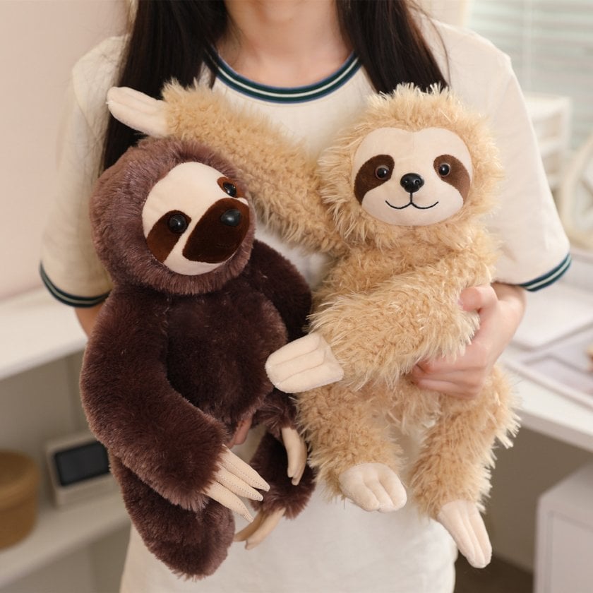 ナマケモノ ぬいぐるみ リアル ふわふわ やわらか 抱き枕 インテリア
