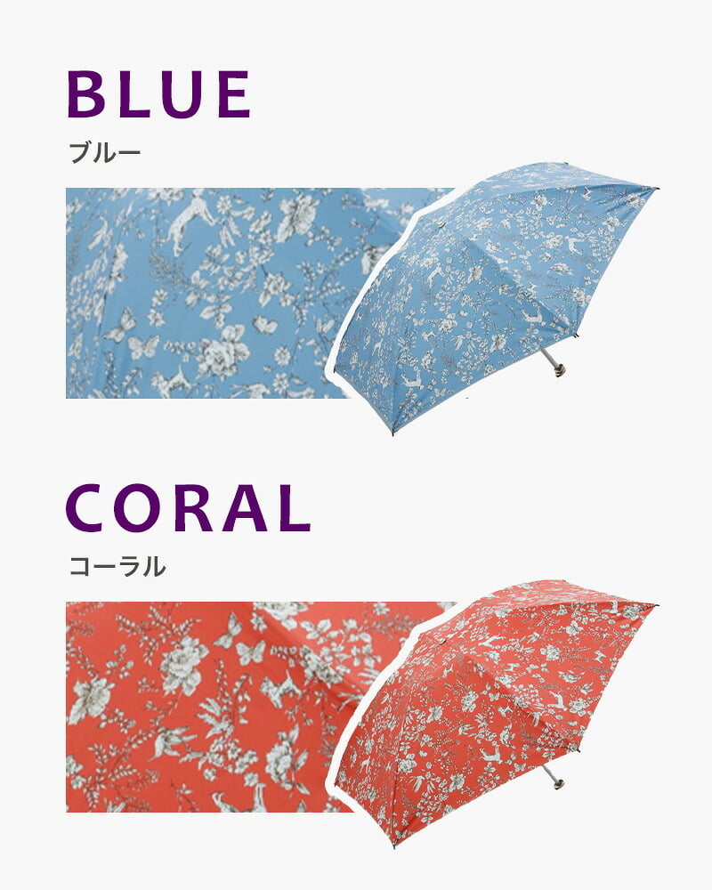 アクアスキュータム Aquascutum ボタニカル 晴雨兼用 日傘 軽量 UV UV