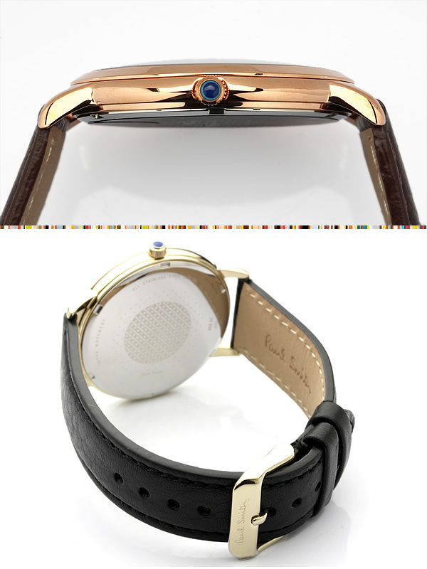 ポールスミス Paul Smith 腕時計 メンズ 革ベルト MA 41mm 本革レザー