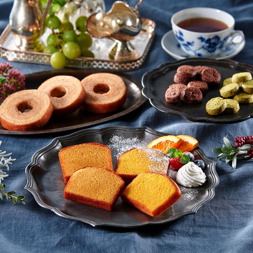 焼菓子まとめ売り　バウムクーヘン　堂島ドーナツ　マネケン　チーズケーキ他 神奈川 「YOKOHAMA NO KAZE」 プレミアム焼菓子ギフト（バウムクーヘン