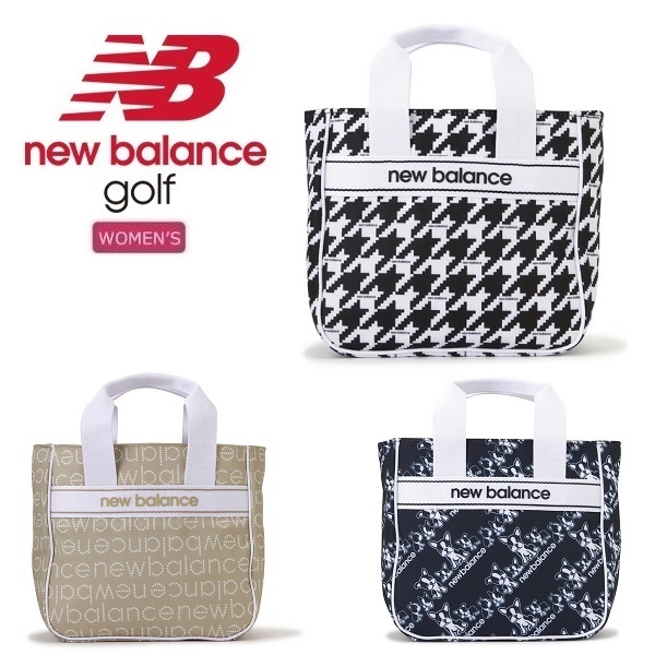 ニューバランス ゴルフ ラウンドバッグ 総柄 カートバッグ newbalance