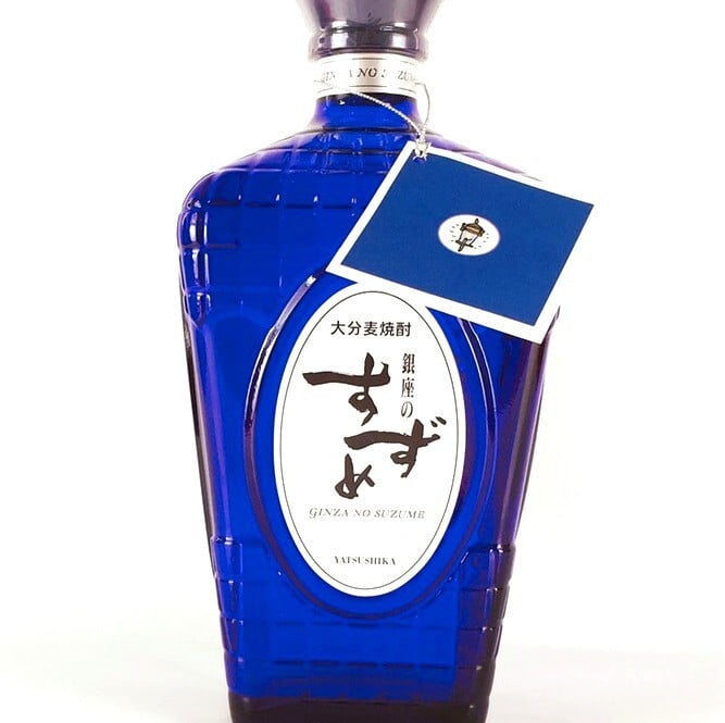 お歳暮 秋冬ギフト【送料無料】【ガス灯型ボトル焼酎】銀座のすずめ