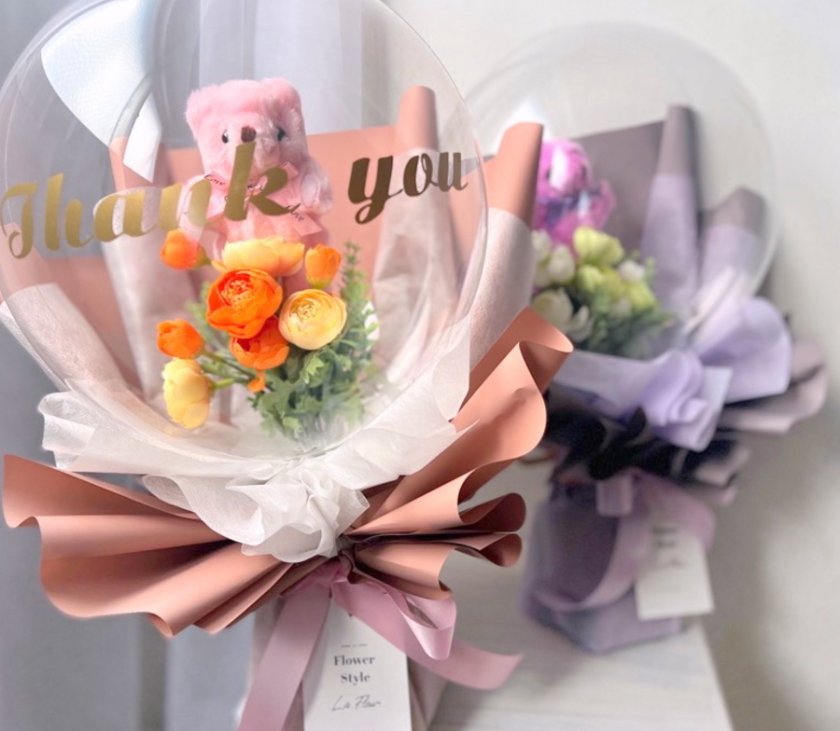 ♡︎様【自宅紙袋✖︎3 翌日9/10着】バルーンブーケバルーンバルーンギフト