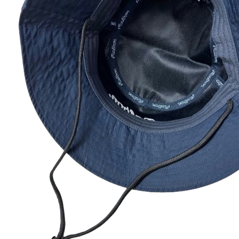 マルボンゴルフ MALBON GOLF バケットハット 紐付き ストラップ ハット