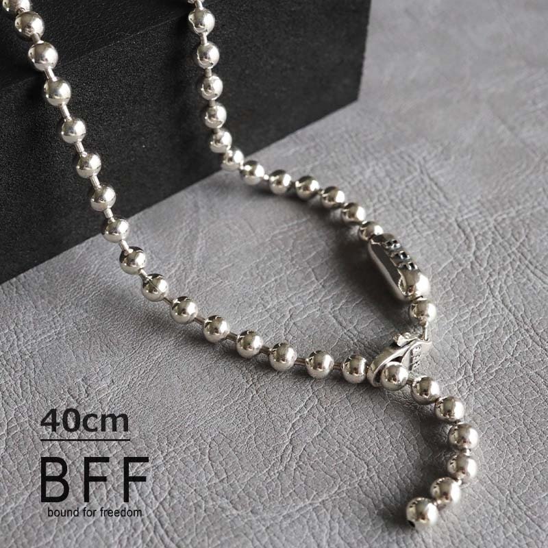 BFF ブランド Y字ネックレス ボールチェーン ネックレス レディース 