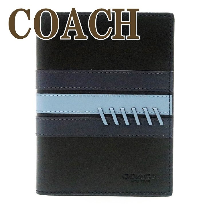 コーチ COACH メンズ パスポートケース 本革 レザー 78998QBP5A